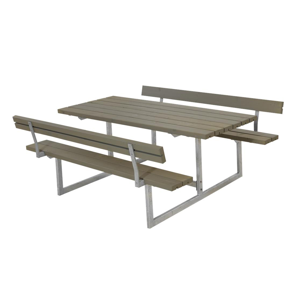 Picknickbord PLUS Basic Gråbrun Utomhus