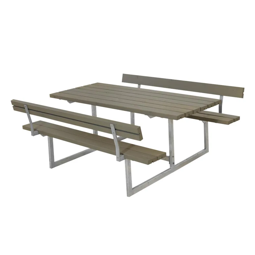 Picknickbord PLUS Basic Gråbrun Utomhus