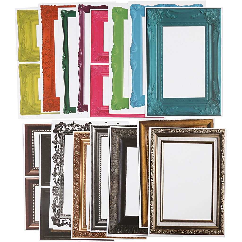 Ram Creativ Company Mixade Färger 64 Mix Ark/1 Förp