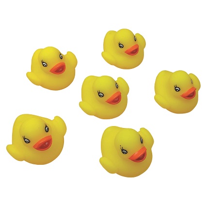 Badleksak Rätt Start Småankor 6-delar