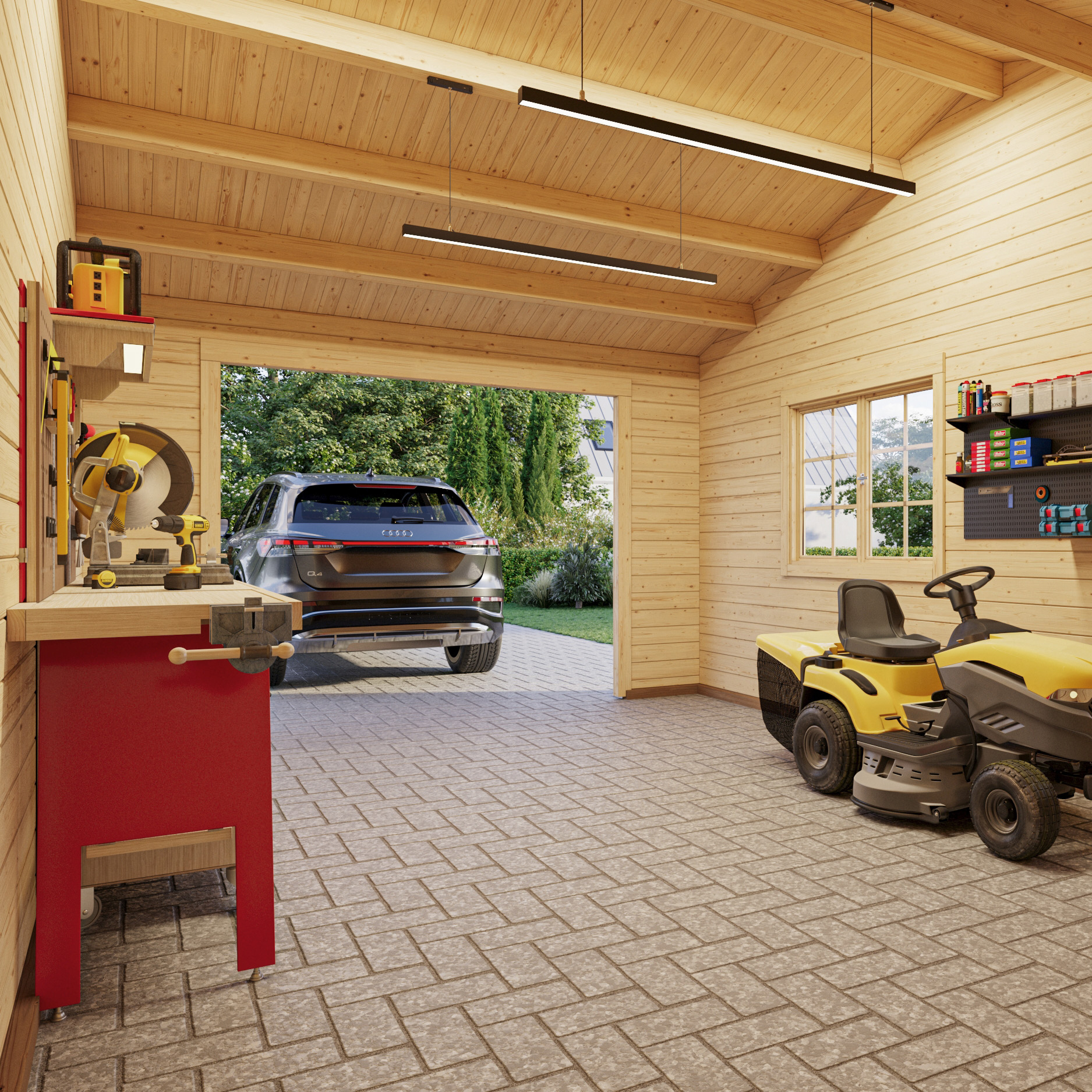 Roger 19,0+16,2 m2 kit BNDIP Impregnerad brun