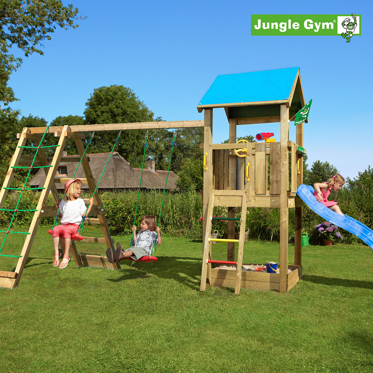 Lektorn Jungle Gym Castle Inkl Climb Modul X'tra