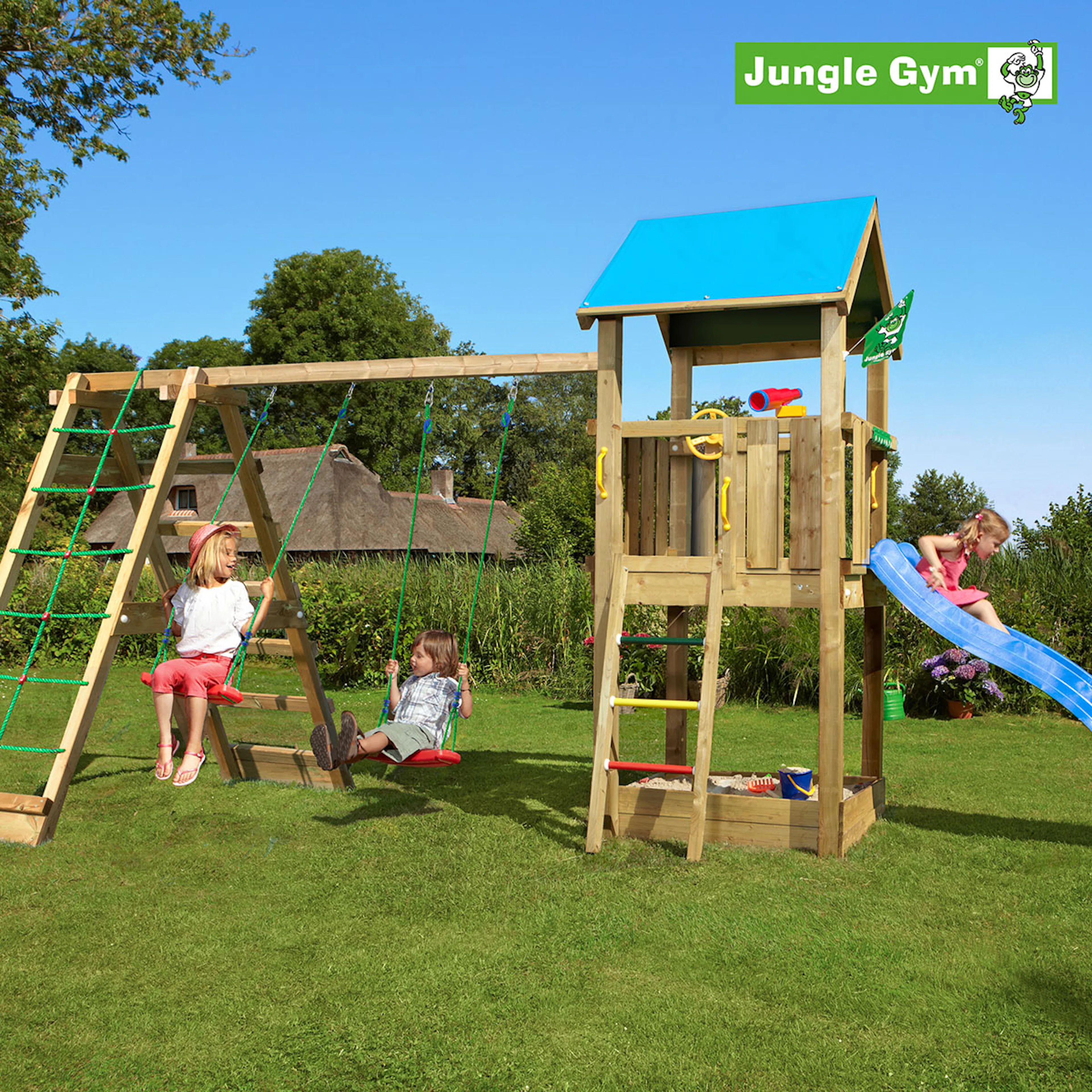 Lektorn Jungle Gym Castle Inkl Climb Modul X'tra