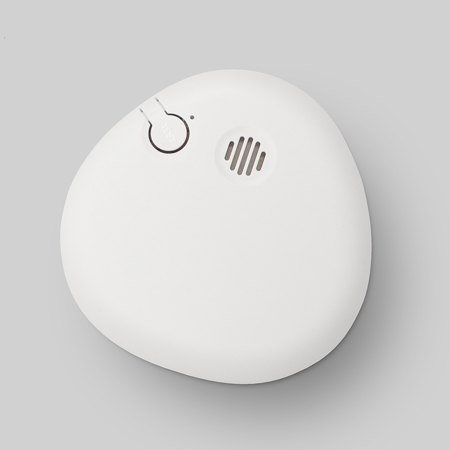 Brandvarnare Housegard Pebble SA700 Optisk Brandlarm Vit