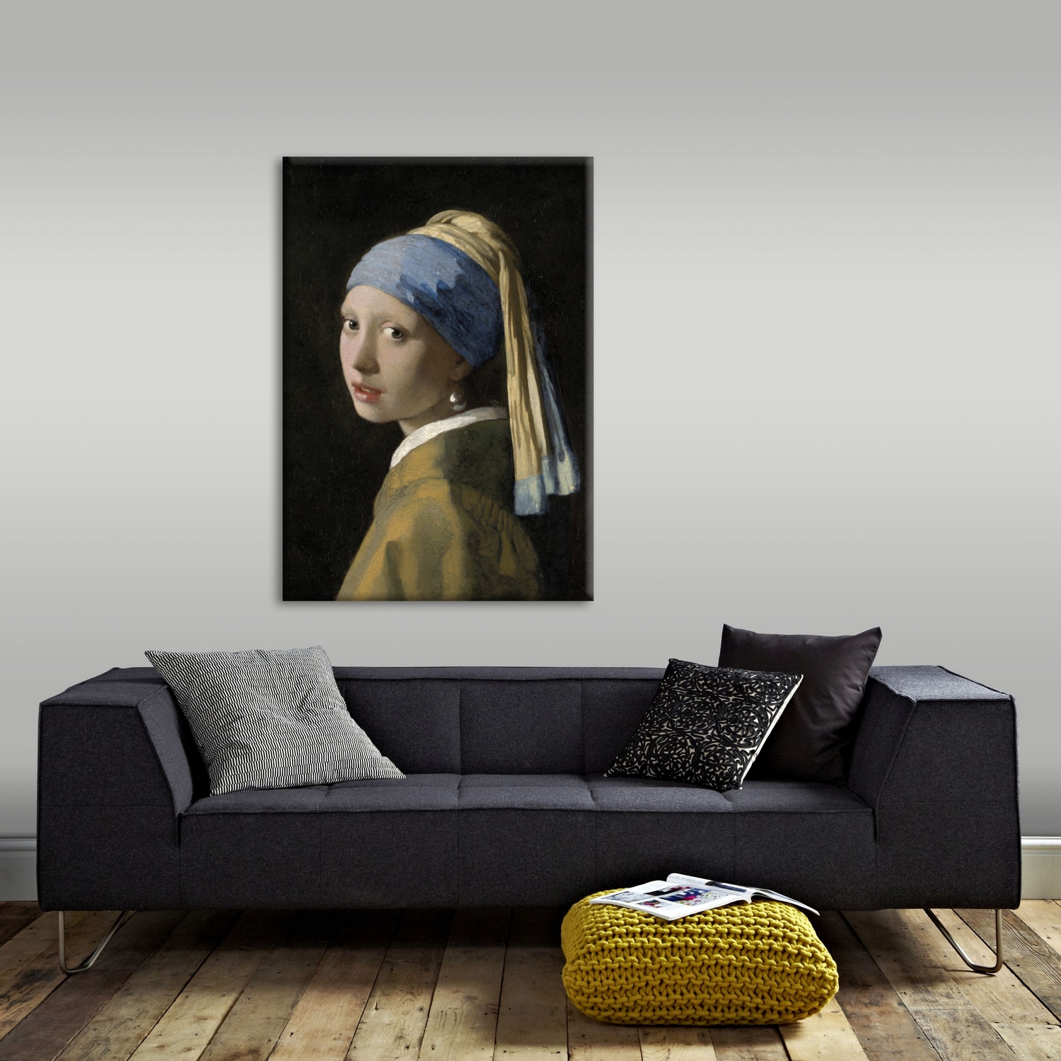 Tavla Art for the Home Flicka med Pärlan