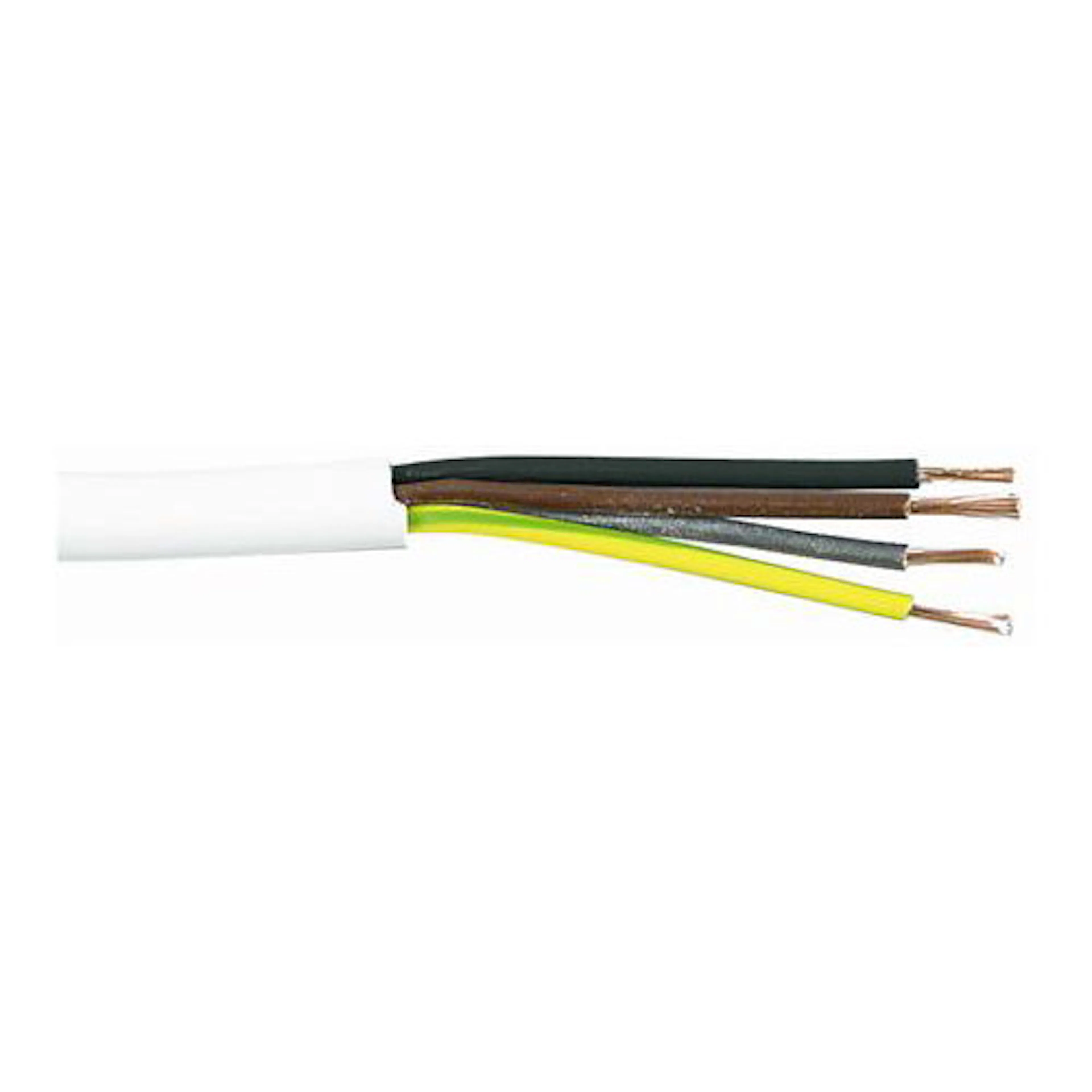 Kabel Malmbergs RKK 3G0,75 Vit