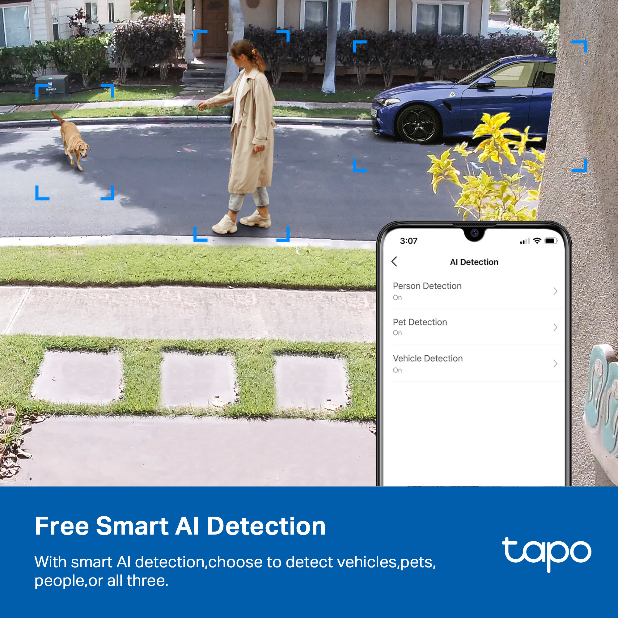 Övervakningskamera Tapo C120 Indoor/Outdoor Wi-Fi Home