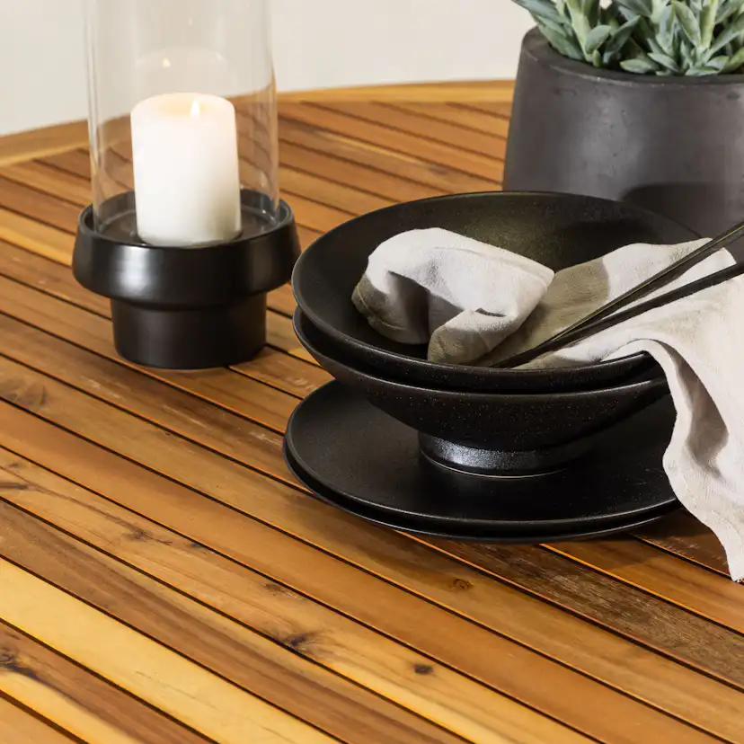 Trädgårdsbord Comfort Garden Lakenview Runt Matbord Utomhus 150 cm
