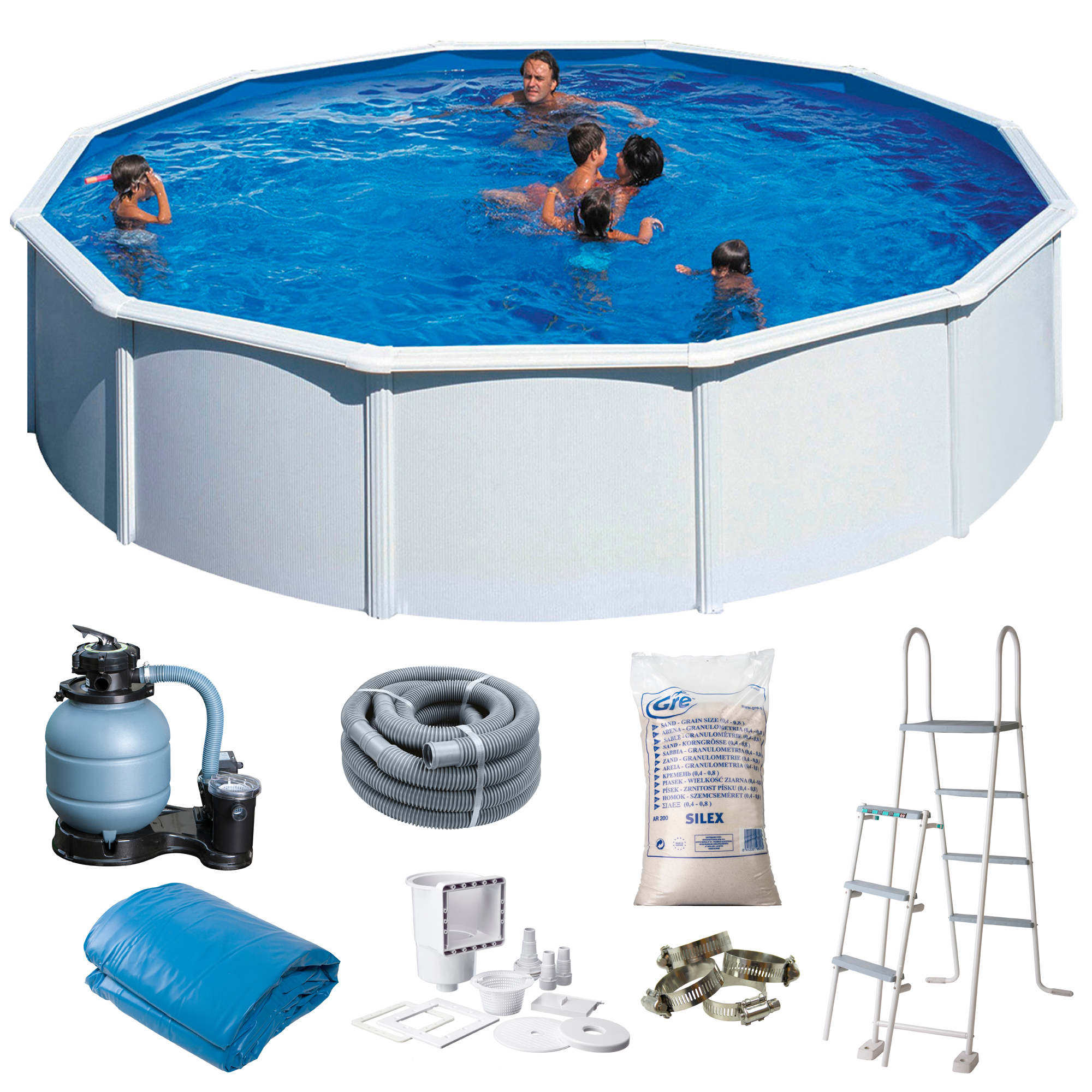 Poolpaket Swim & Fun Basic Pool Rund