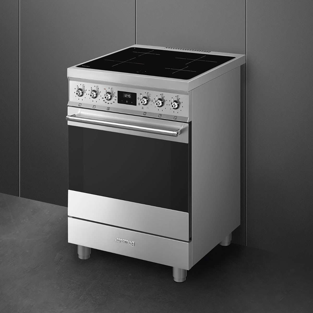 Induktionsspis Smeg C6IMXM2