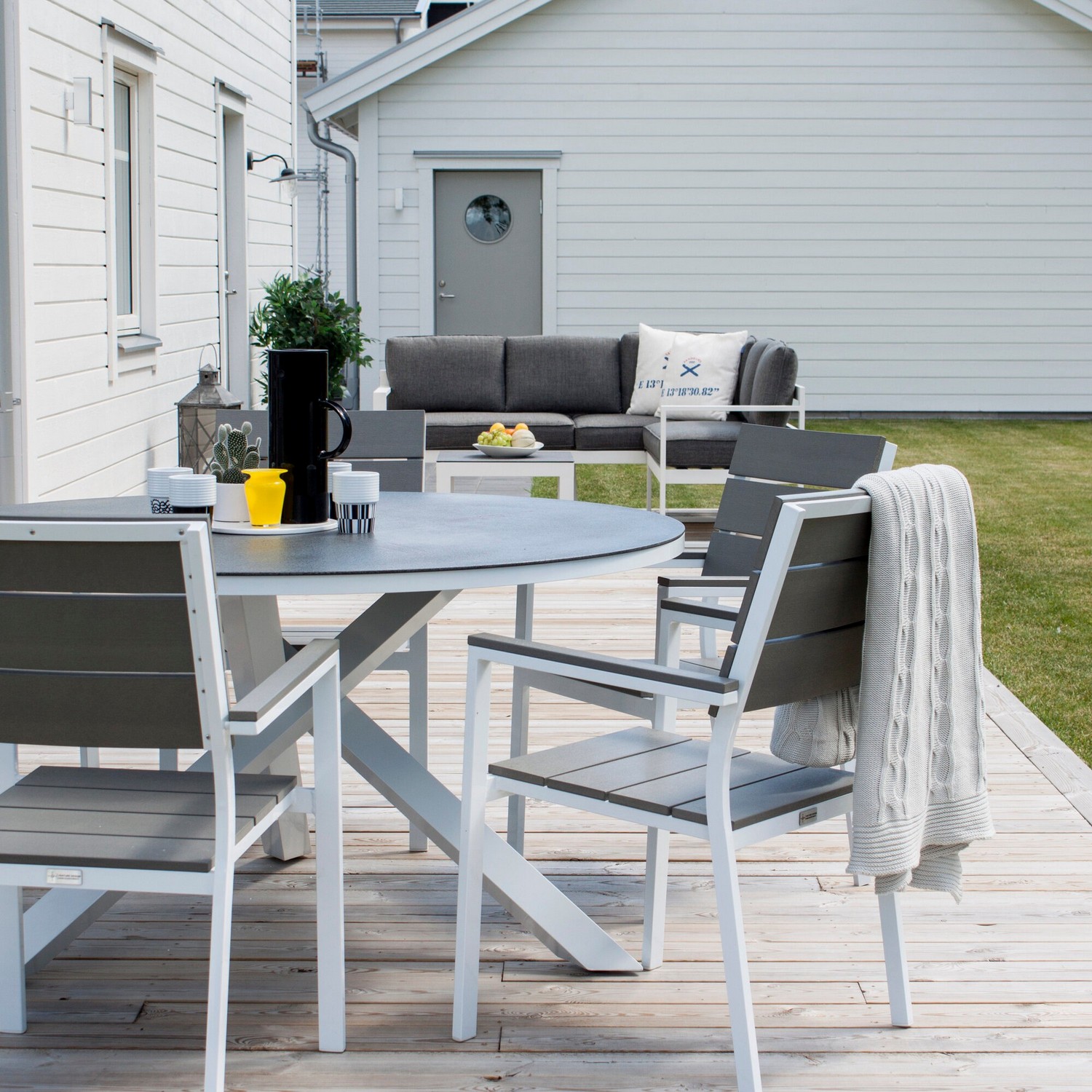 Utebord Venture Home Copacabana Runt Aluminiumbord