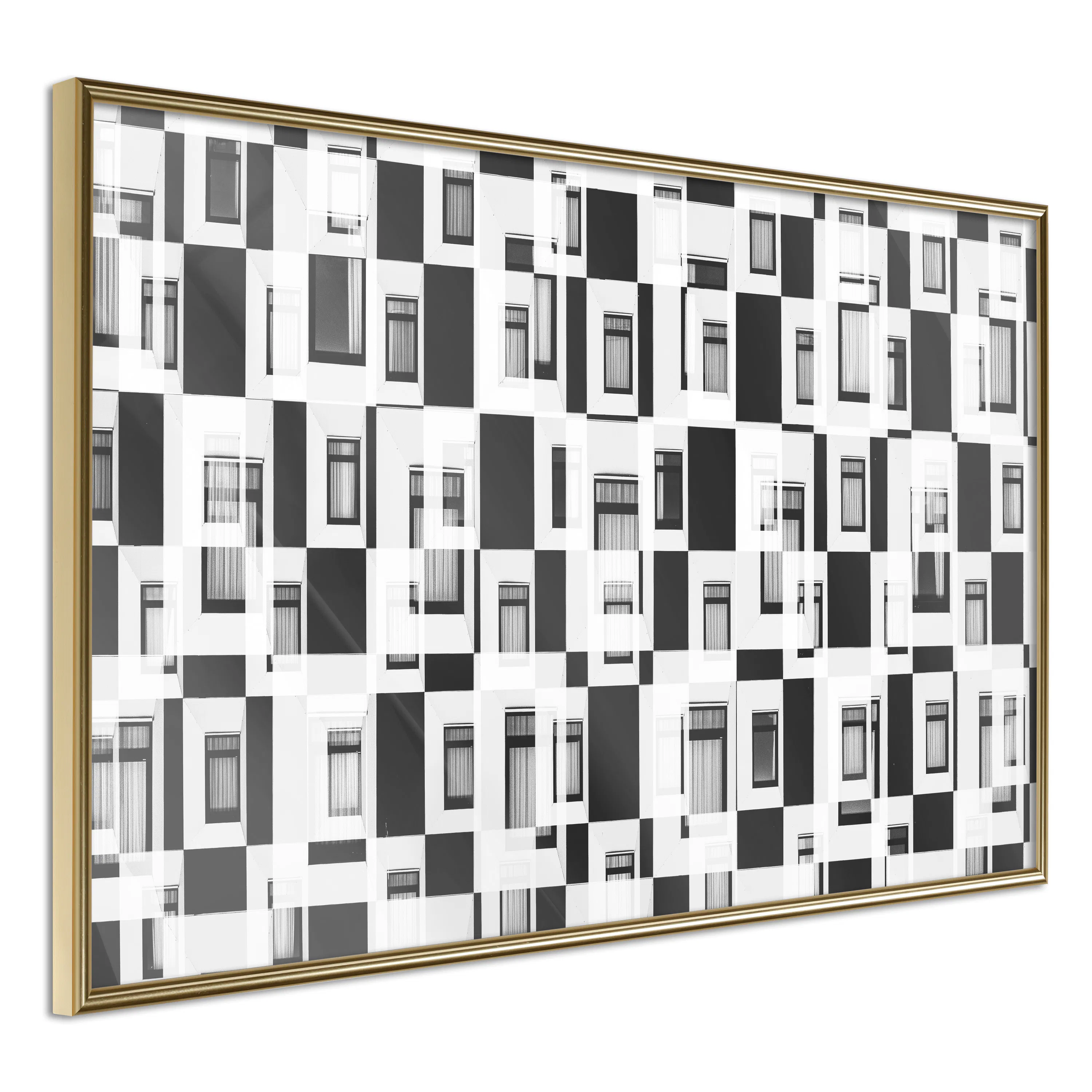Poster Artgeist Affisch Abstract Windows