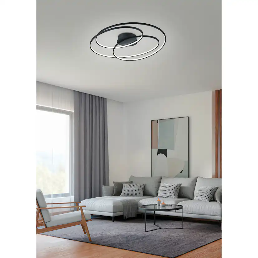 Plafond Trio Gale LED 80 cm