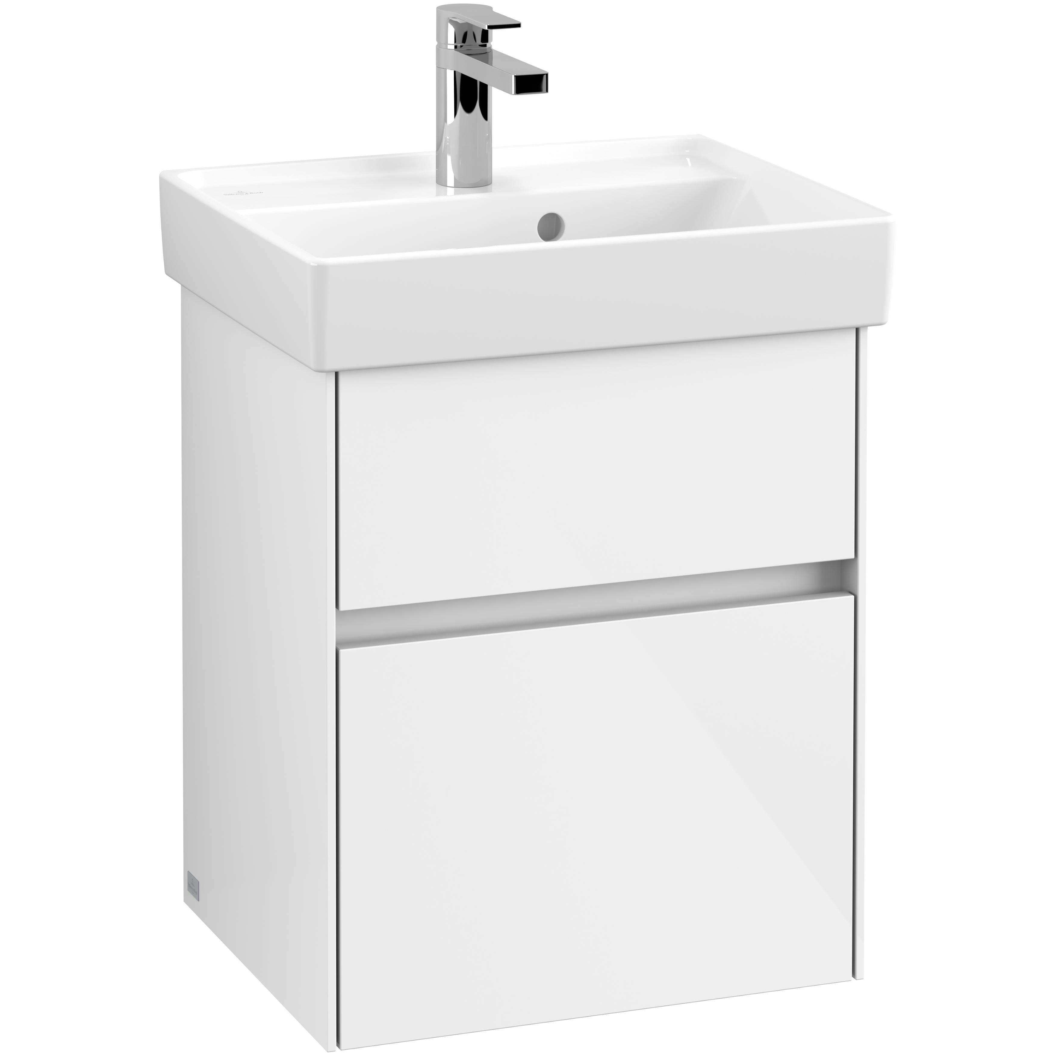 Tvättställsskåp Villeroy & Boch Collaro med 2 Lådor för Inbyggt Tvättställ