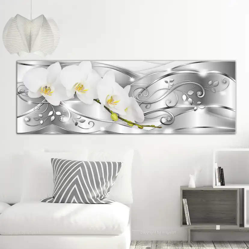 Tavla Arkiio Flowering Silver