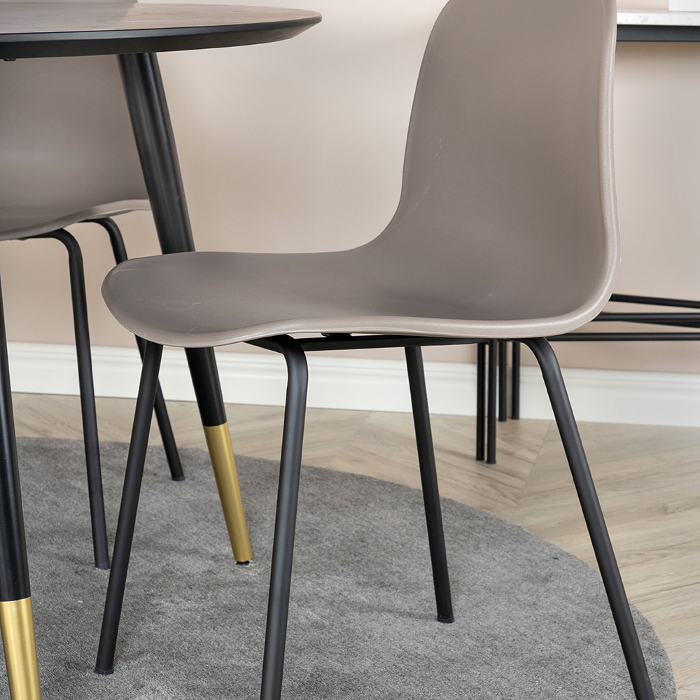 Matgrupp Venture Home Dipp med 4 Arctic Stolar