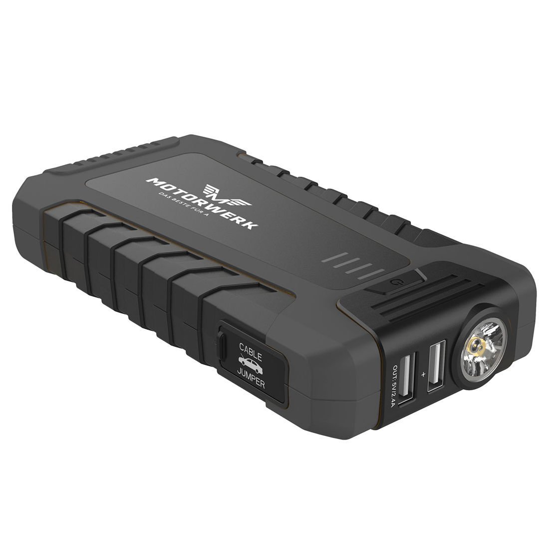 Starthjälp Motorwerk 12V 8000mAh 1200A