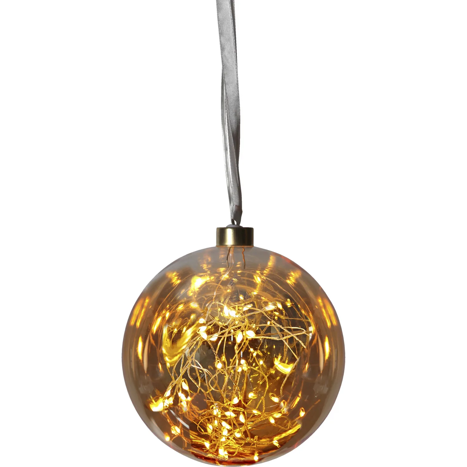 GlaskulaGlow Orange, 16 cm