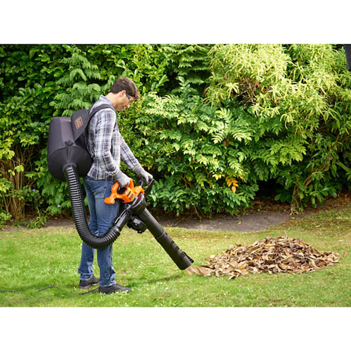 Lövblås Black & Decker BEBLV290 2900W 55L