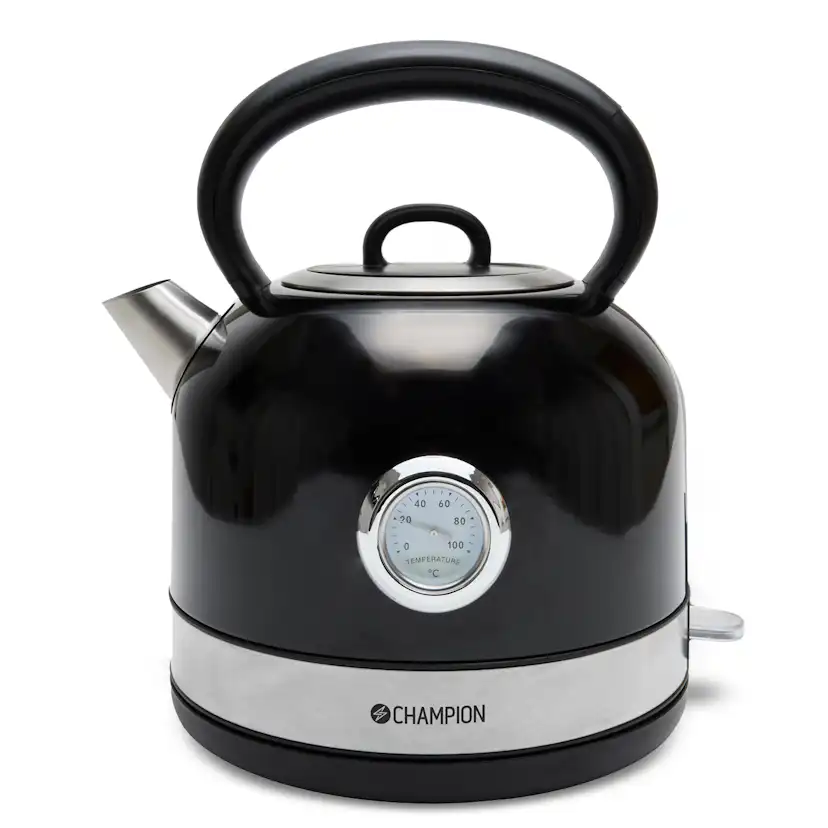 Vattenkokare Champion Retro 1,7L Stilren & Funktionell
