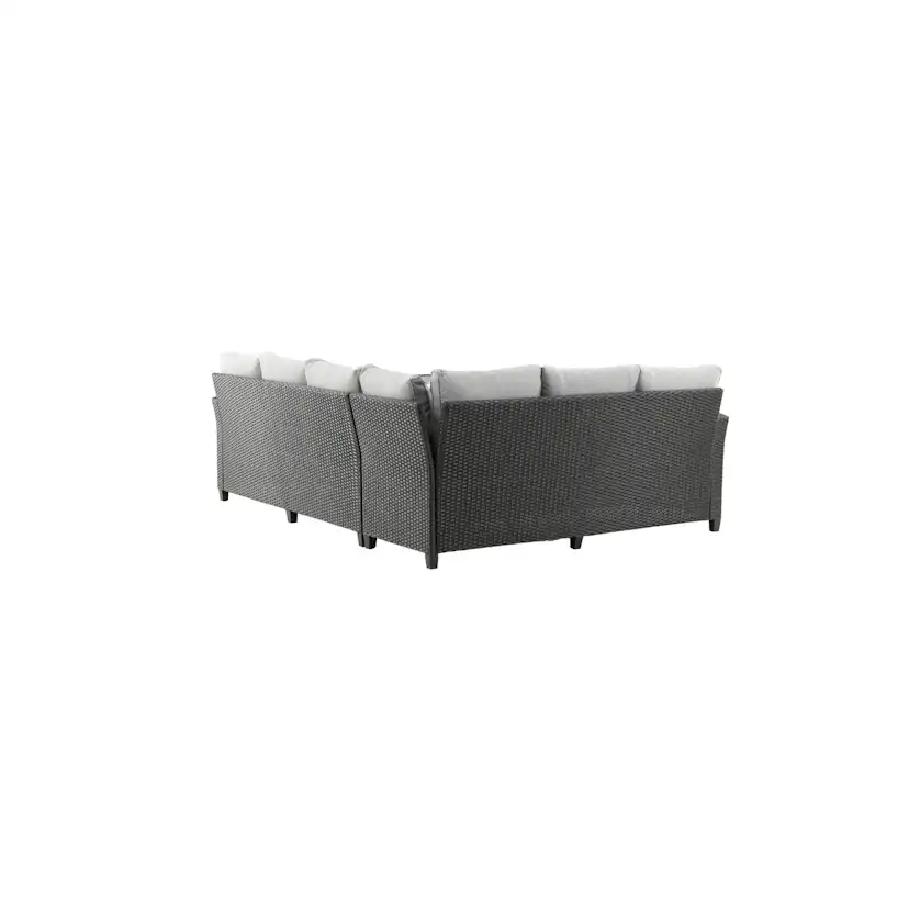 Brentwood Corner sofa - Black/Grey Svart/Grå