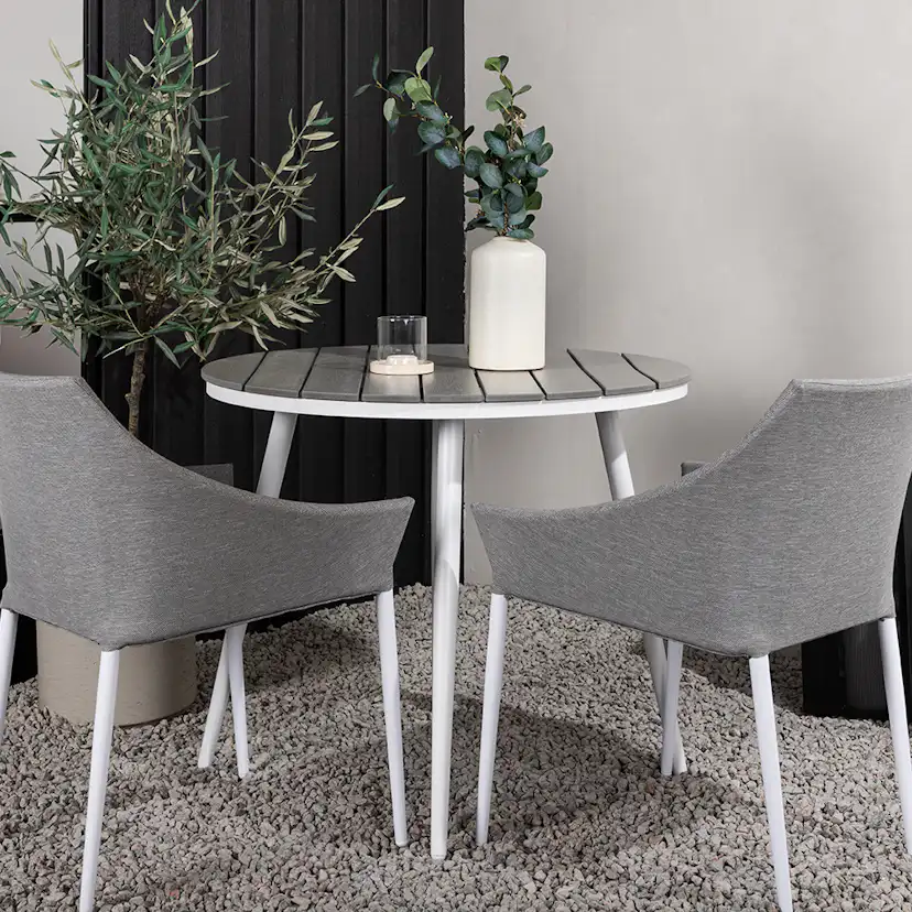 Cafégrupp Venture Home Break Ø90 cm med 2 Spoga Stolar