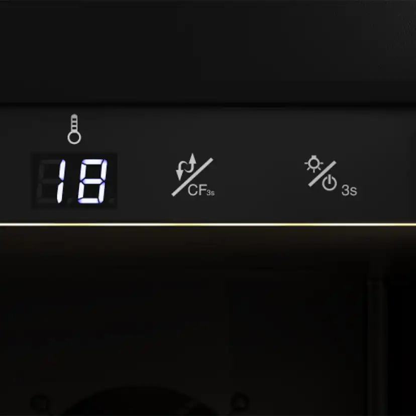 Vinkyl Thermex Winemex 20 Svart Fristående/Inbyggbar med LED-belysning