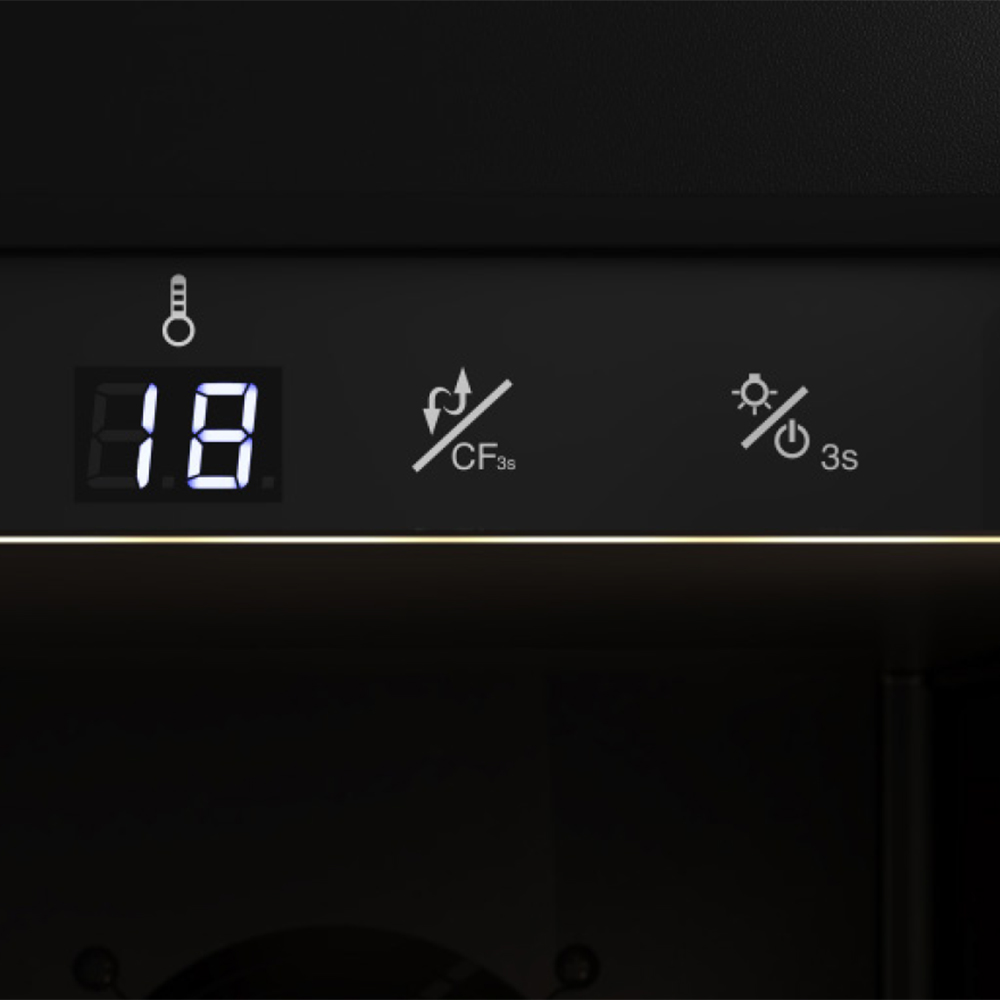 Vinkyl Thermex Winemex 20 Svart Fristående/Inbyggbar med LED-belysning