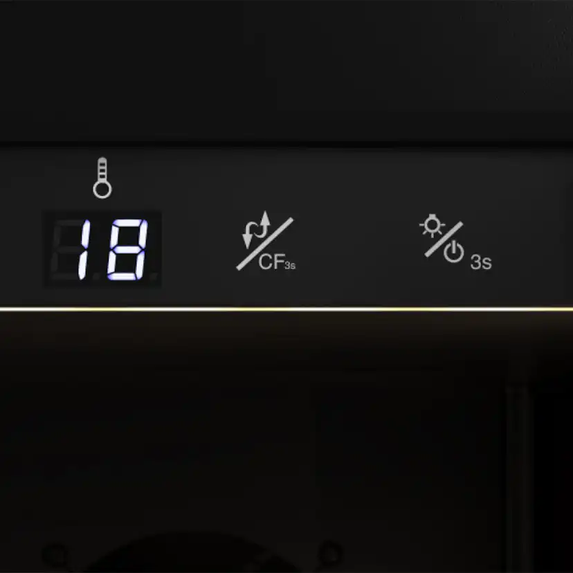 Vinkyl Thermex Winemex 20 Svart Fristående/Inbyggbar med LED-belysning