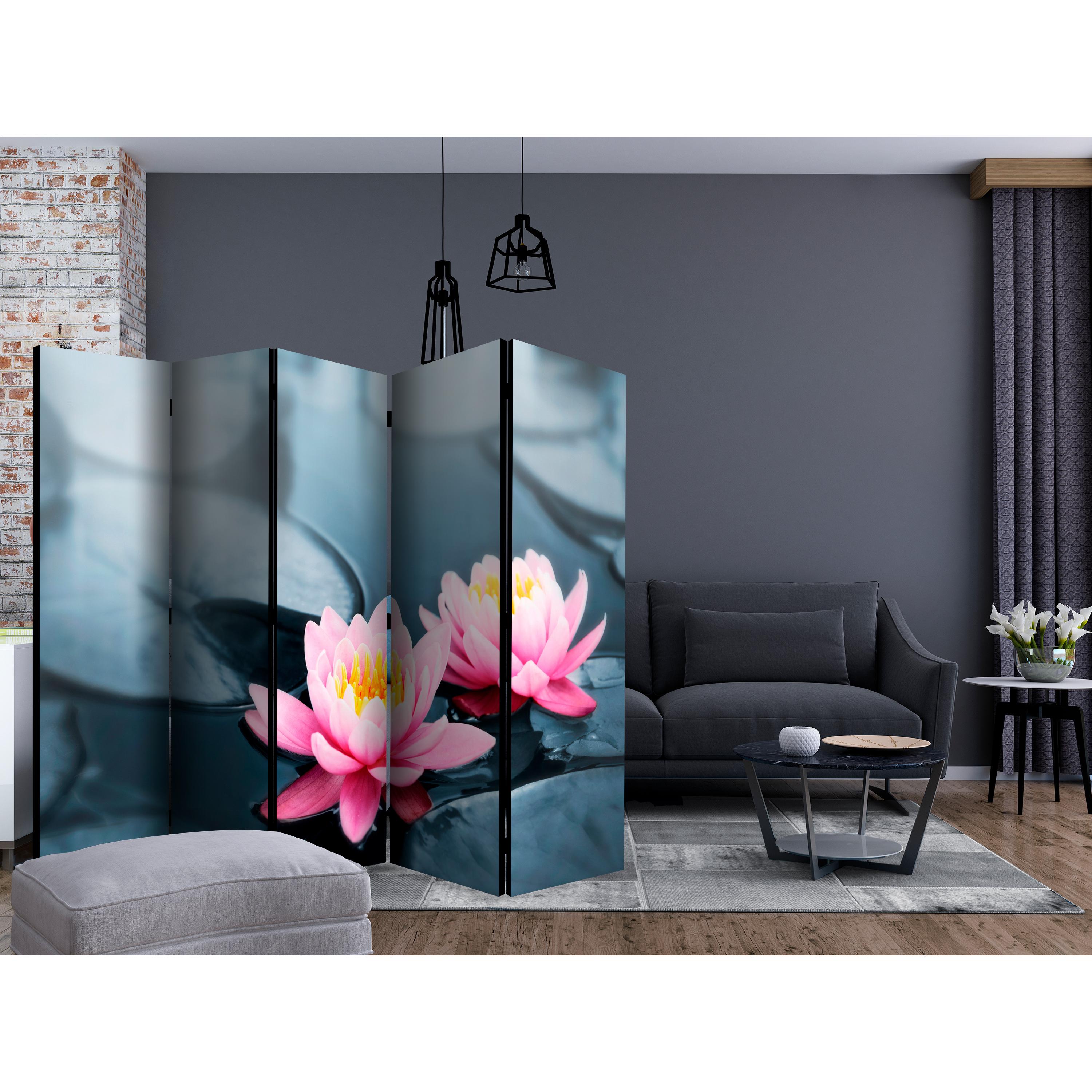 Rumsavdelare Skärmvägg Arkiio Lotus Blossoms II 225x172 cm