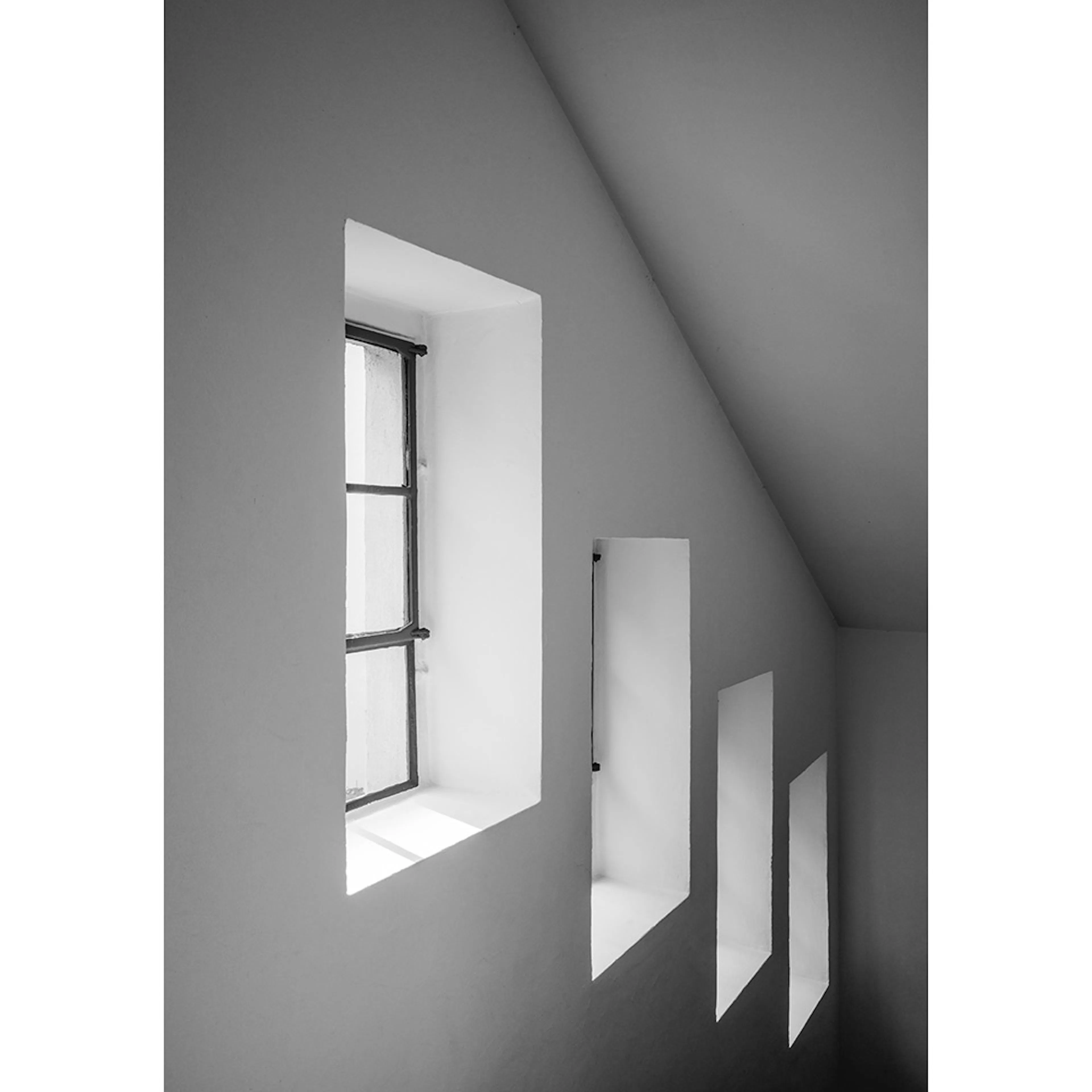 Posters Venture Home Windows Svart/vit