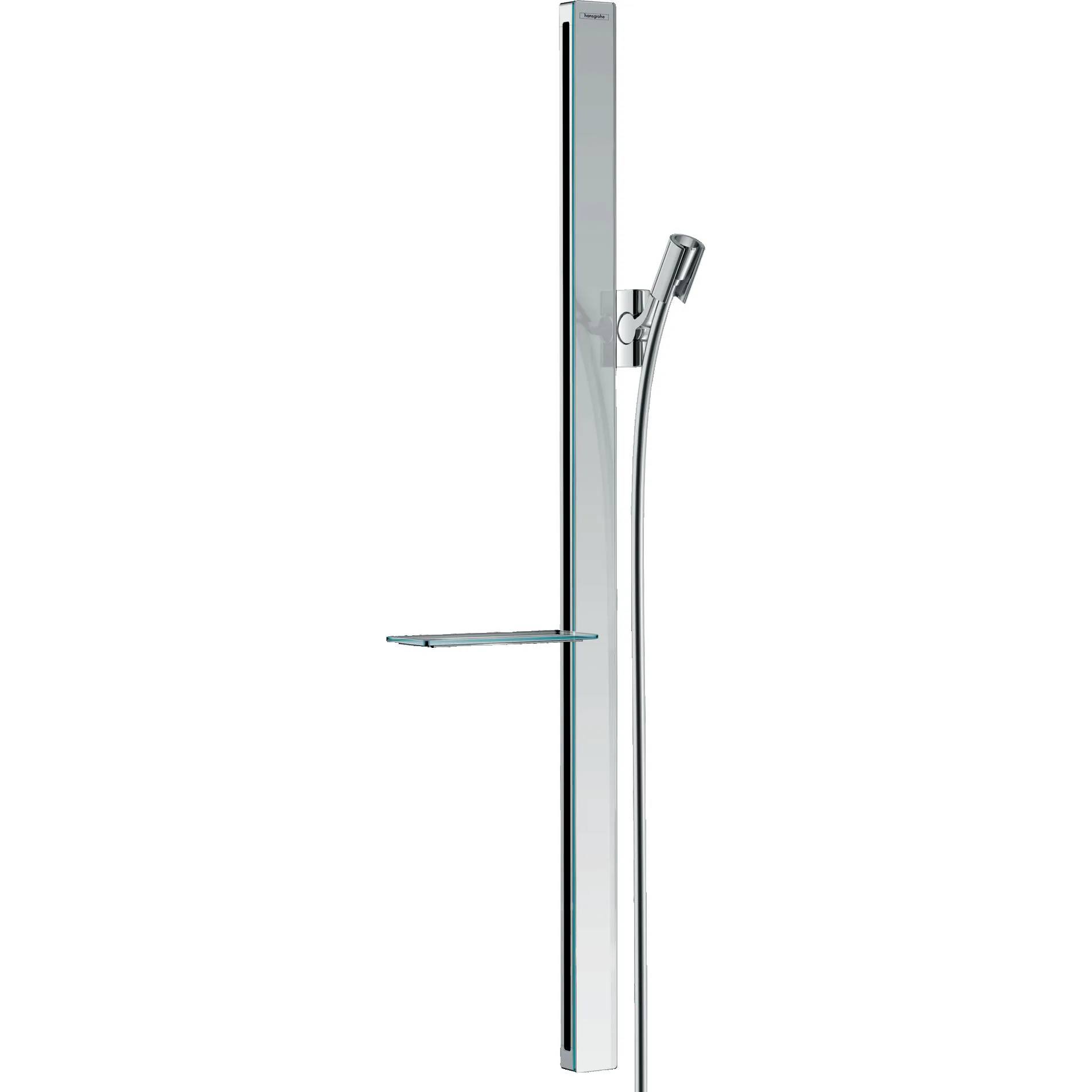 Unica Duschstång E 90 cm med duschslang Krom, H: 945 mm