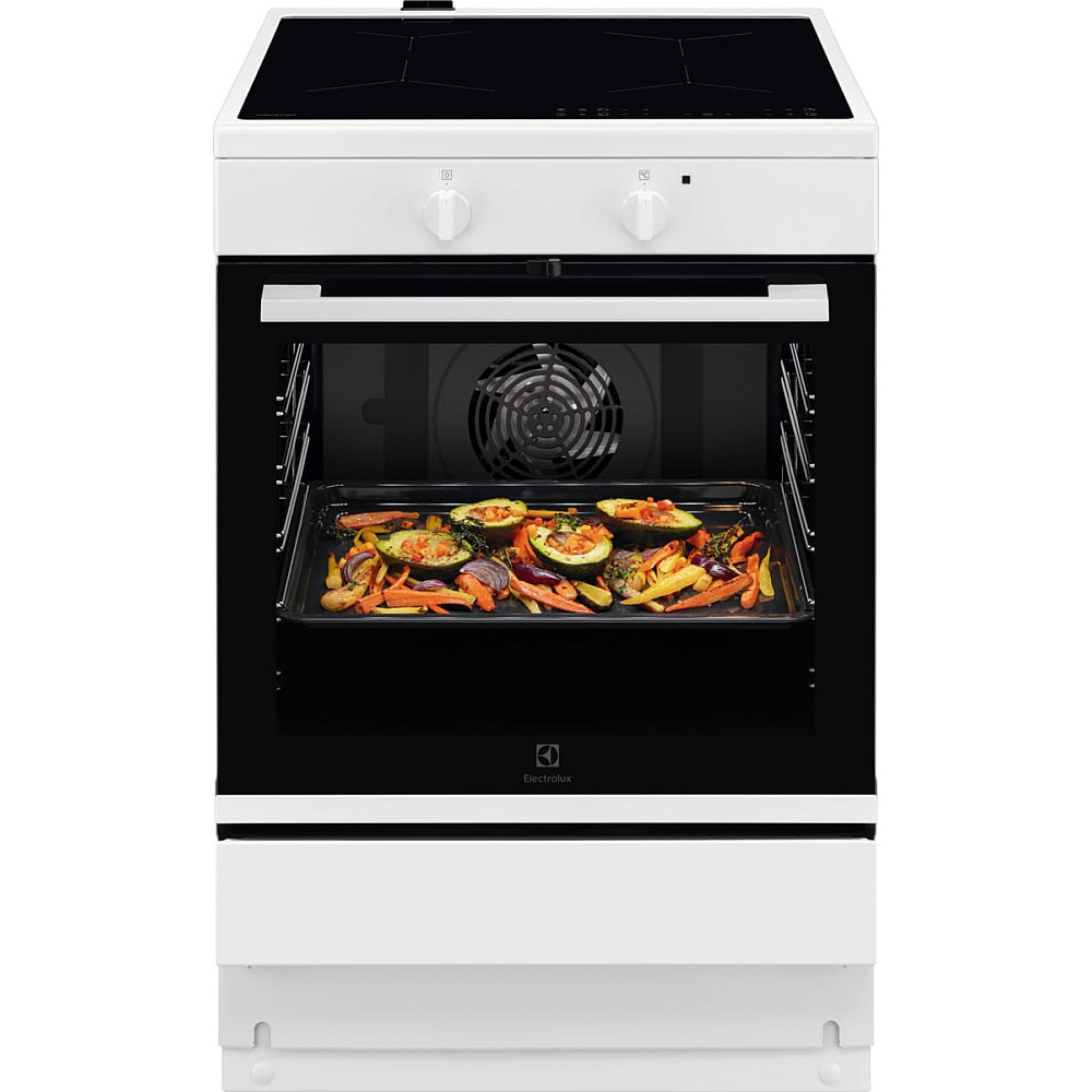 Induktionsspis Electrolux LKI64404NW med Smarta Funktioner Vit