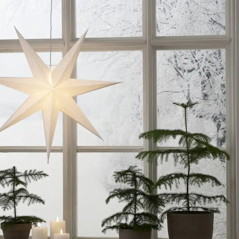 Adventsstjärna Star Trading LYSA Papperstjärna