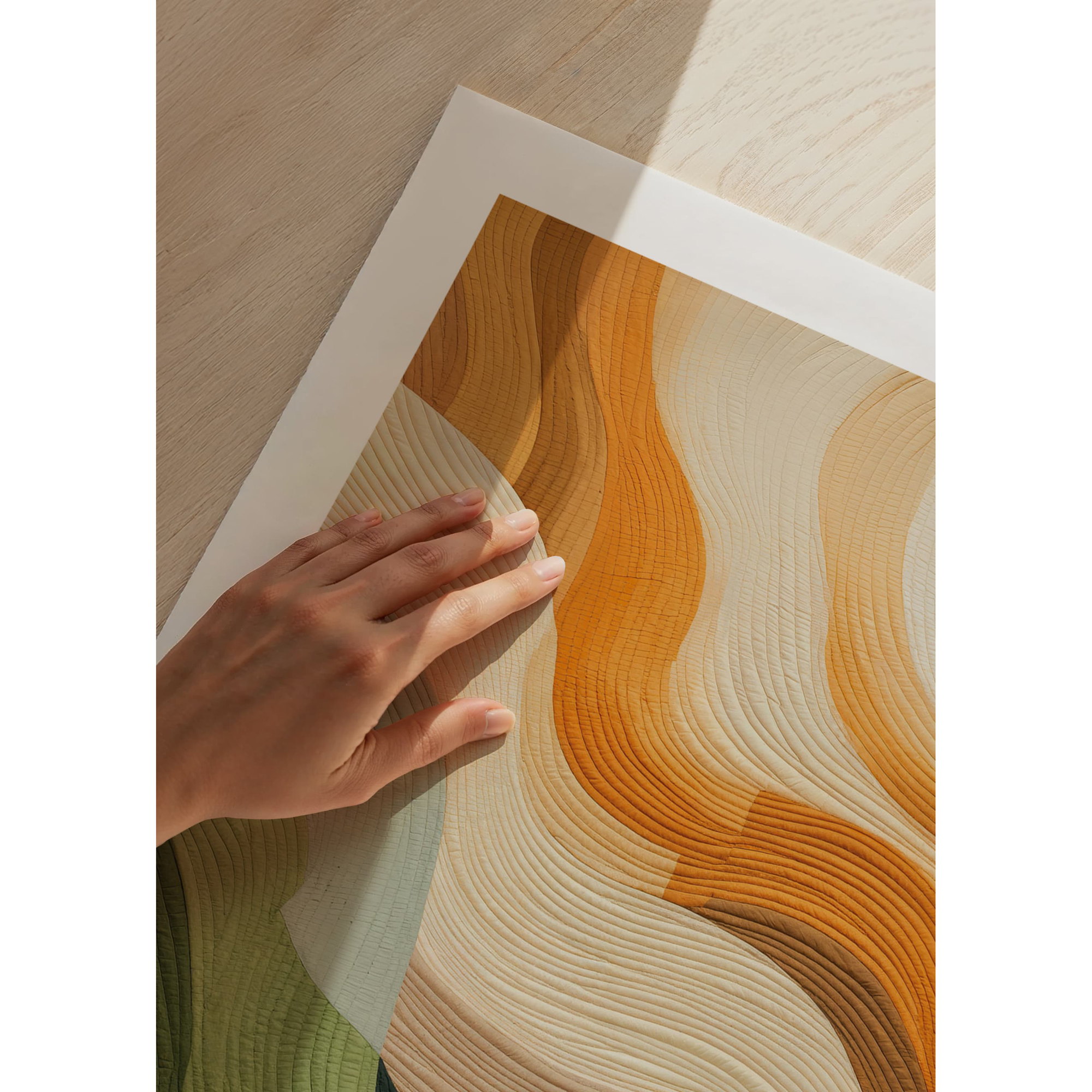 Poster Gallerix Woodland Harmony Fabric