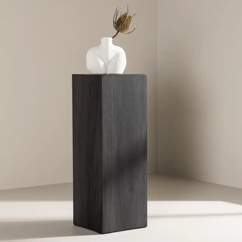 Piedestal Vind Ramsvik 65cm Svart Sidobord