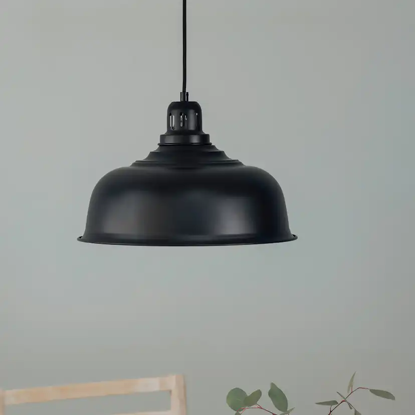 Taklampa Markslöjd Port Pendel 1L Svart Large