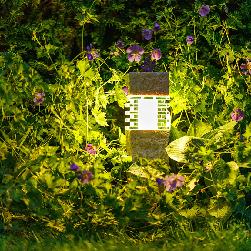 Pollare Gardenlights Nepos Stenstolpe LED Utebelysning
