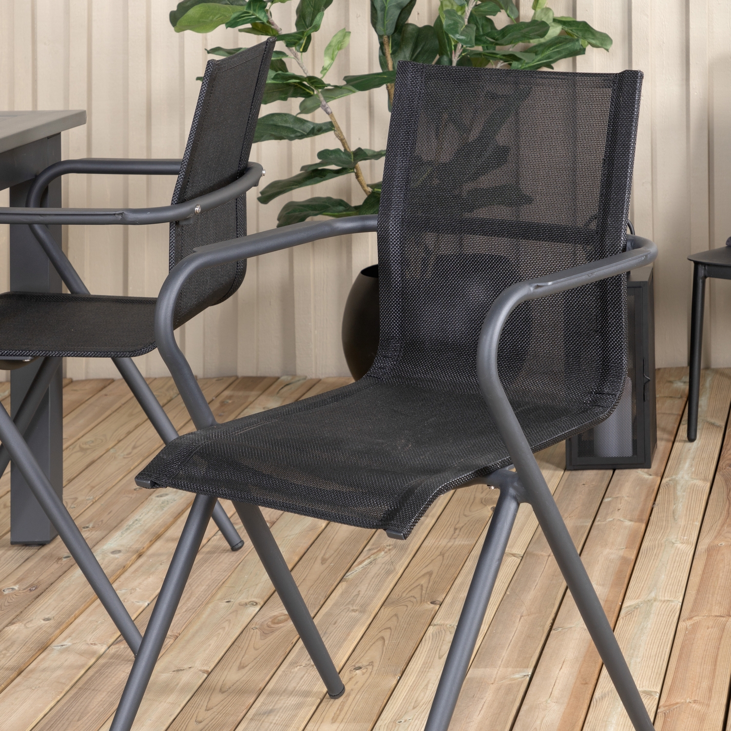 Matgrupp Venture Home Aleyna med 4 Aspen Matstolar