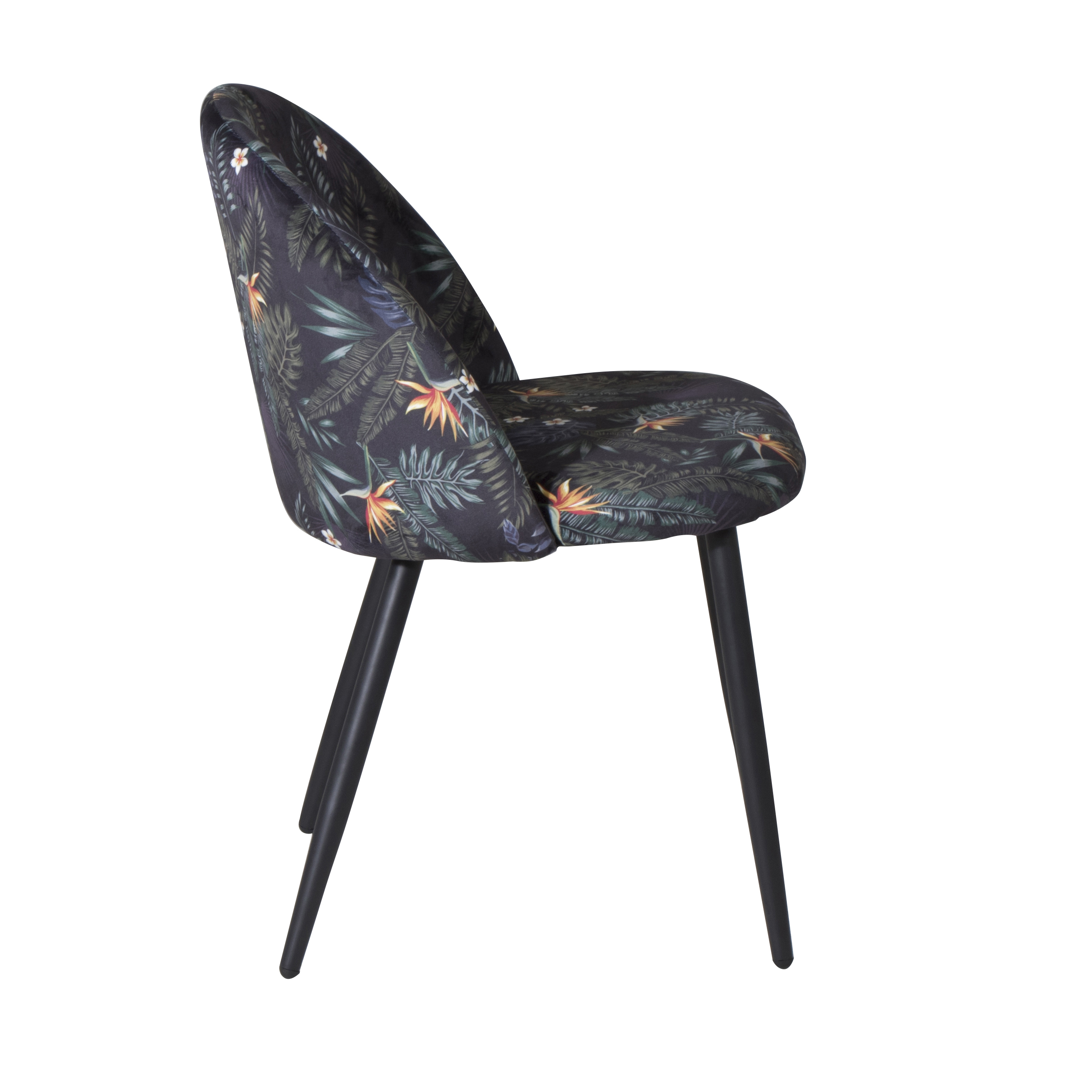 Matstol Venture Home Velvet Blommönstrad