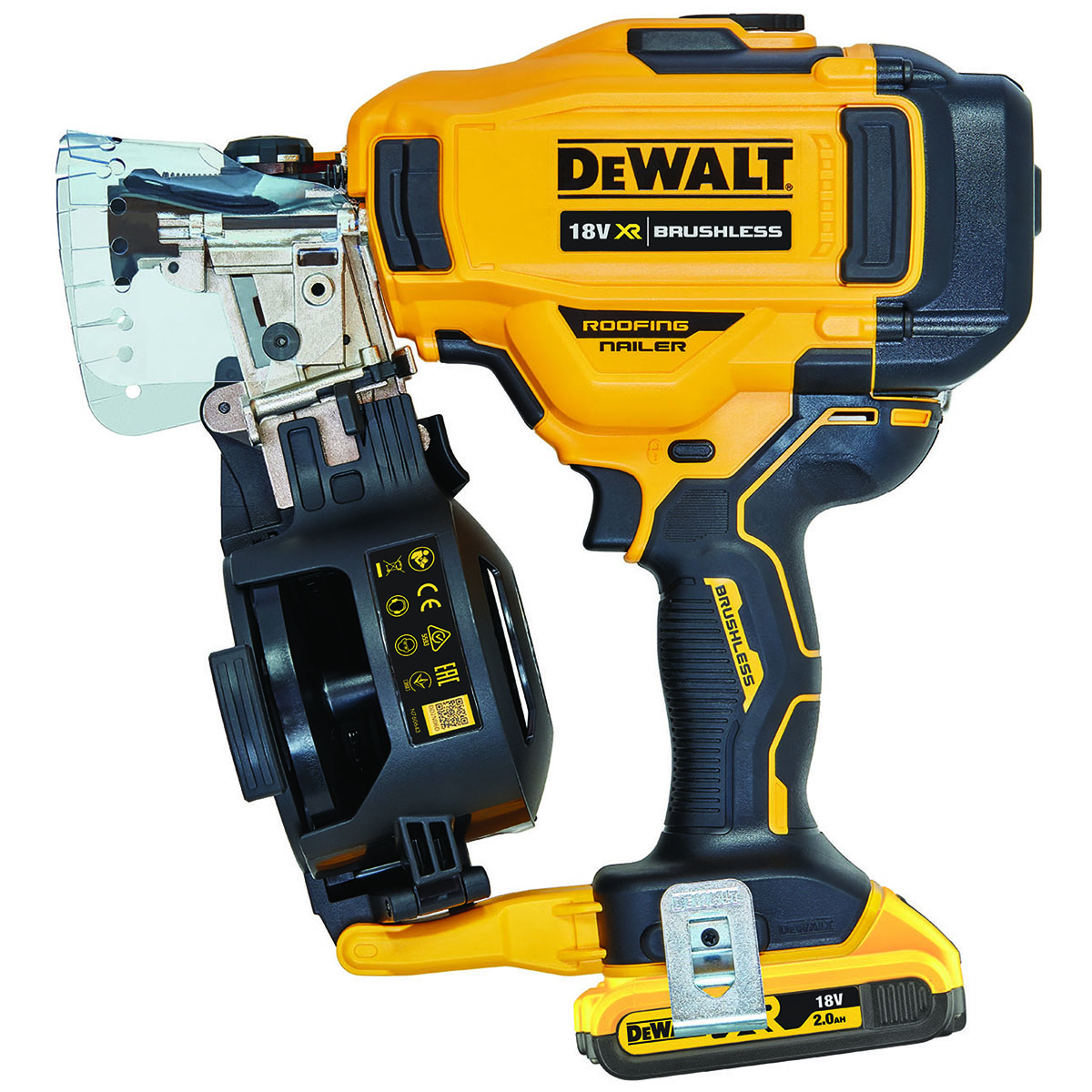 Spikpistol Dewalt DCN45RND2 18V med Batteri och Laddare