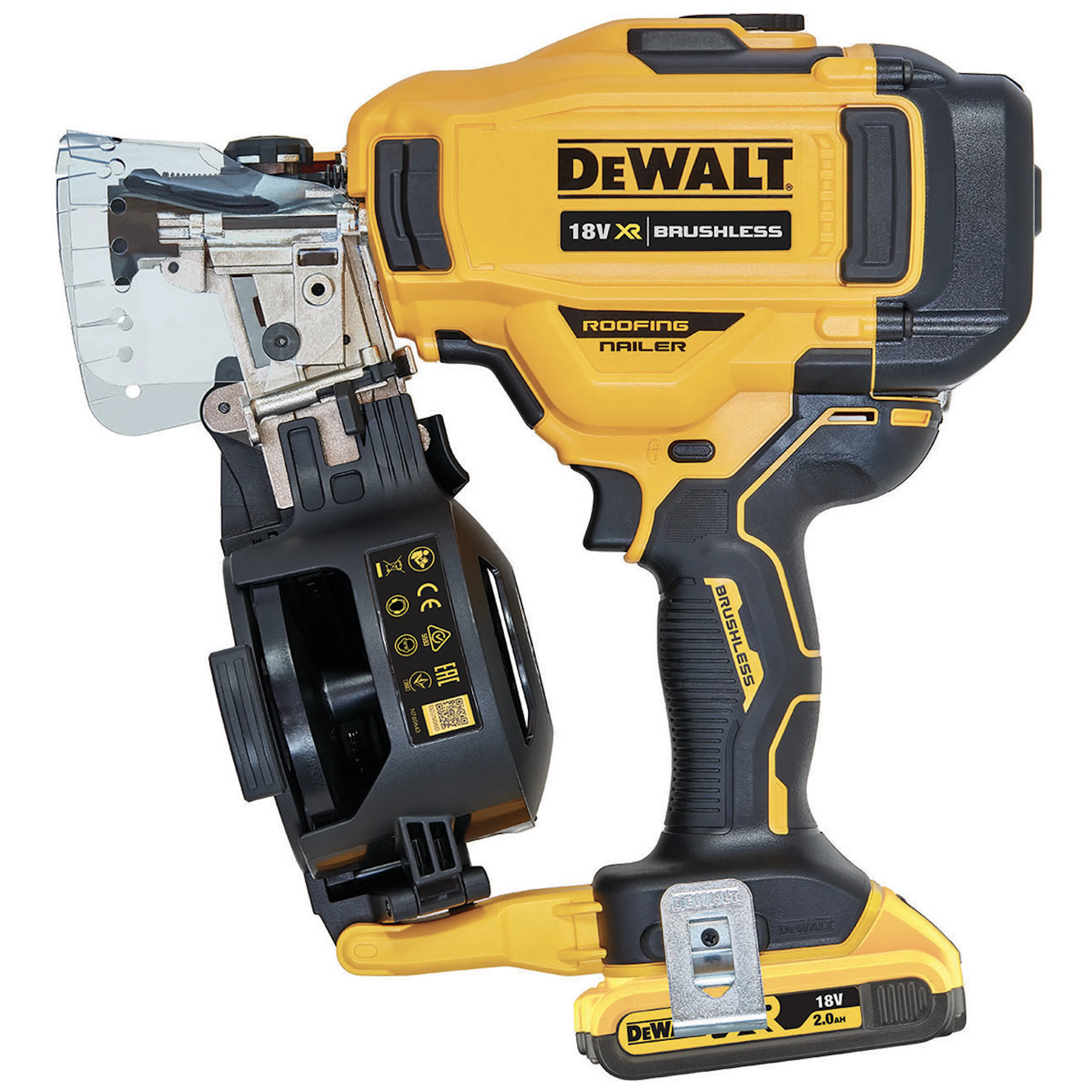 Spikpistol Dewalt DCN45RND2 18V med Batteri och Laddare