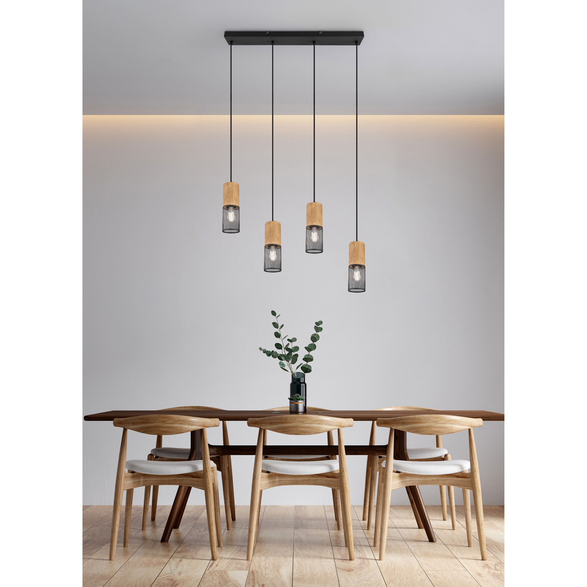 Taklampa Trio Tosh E27