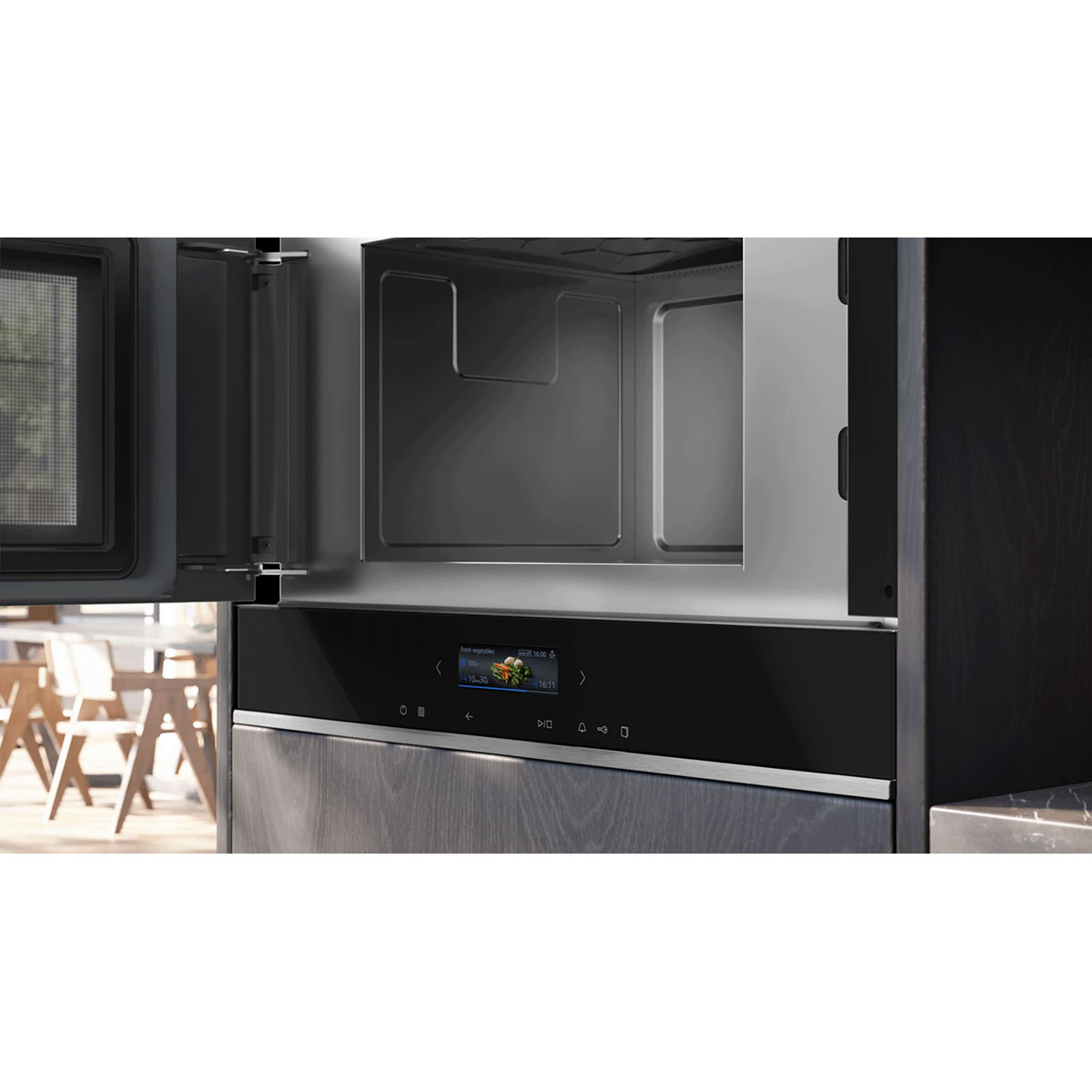 Inbyggnadsmikro Siemens iQ700 BF722L1