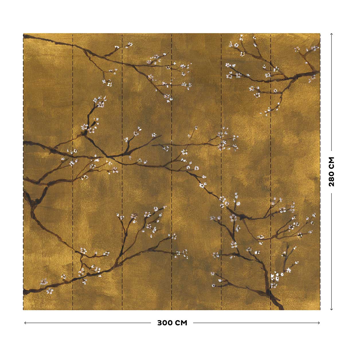 Fototapet Art For The Home Kinesisk Blomma 105415