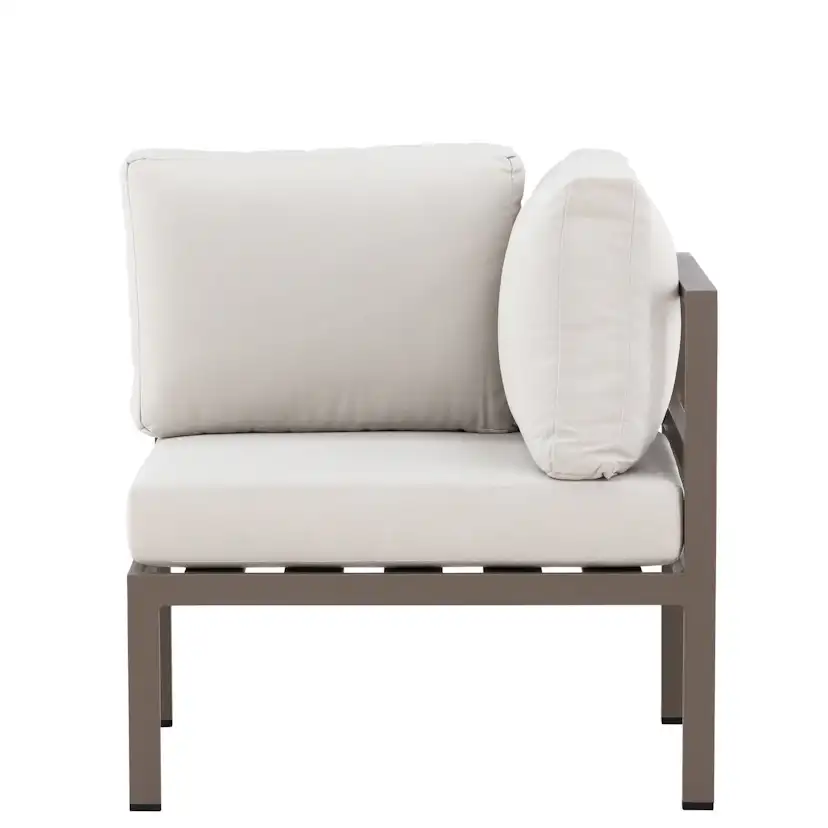 Copacabana Sofa Module Corner - Brown / Beige Brown / Beige