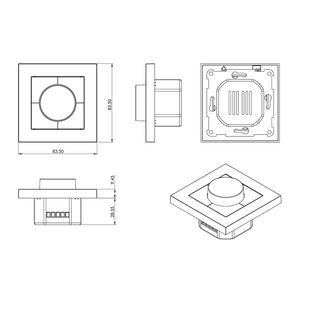 Dimmer SG ARMATUREN LEDDim 150W