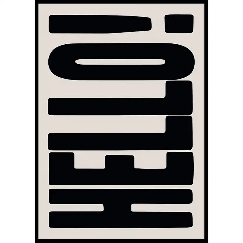 Poster Gallerix Hello!