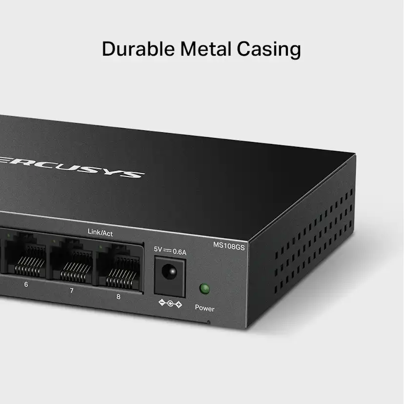 Desktop Switch Mercusys MS108GS 8-Port Gigabit