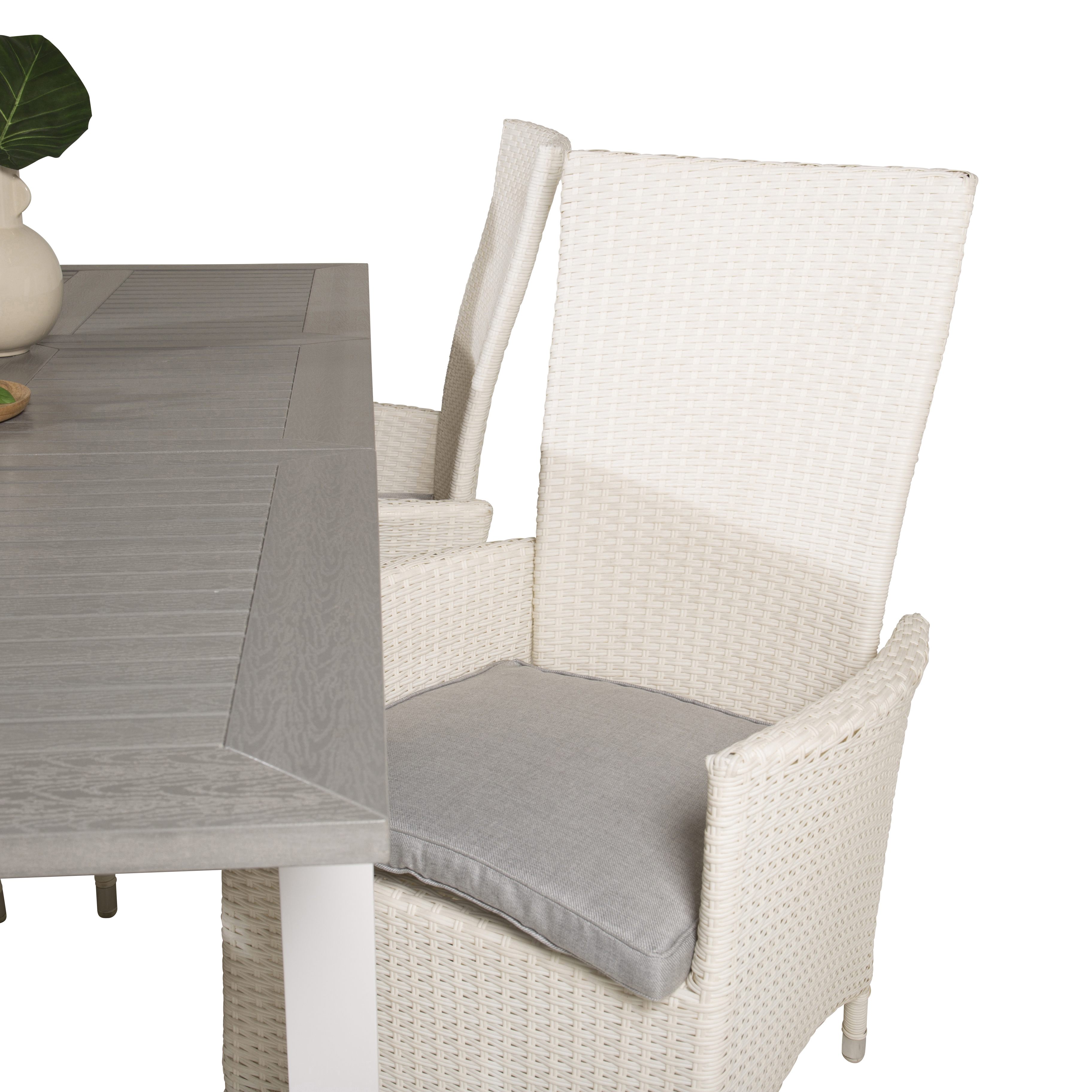 Matgrupp Venture Home Aleyna 160/240 med 6 Pishi Matstolar